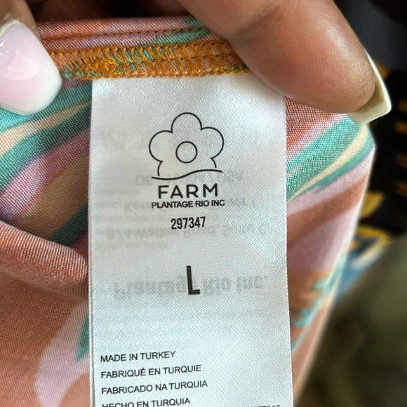 FARM Rio Colorful Jungle Print Long Sleeve Dress - Picture 11 of 15